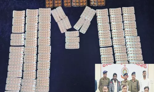 नया बस स्टैंड में नशीली दवाई के साथ सप्लायर गिरफ्तार