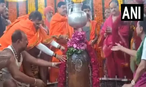 भाजपा के राष्ट्रीय अध्यक्ष जेपी नड्डा और CM मोहन यादव ने महाकाल मंदिर में की पूजा अर्चना