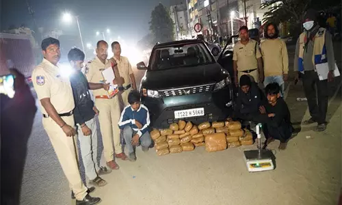 साइबराबाद पुलिस ने Telangana में तीन ड्रग तस्करों को किया गिरफ्तार