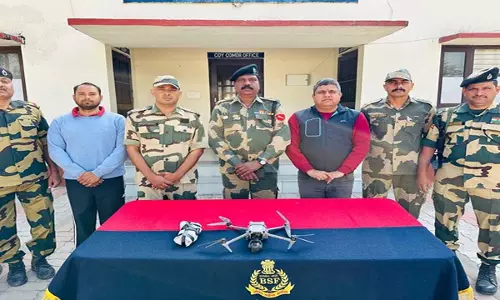 BSF ने ड्रोन घुसपैठ को नाकाम किया, अमृतसर में हेरोइन बरामद
