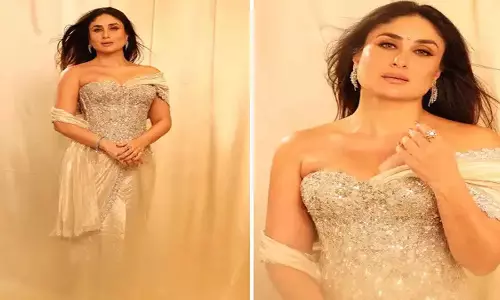 Kareena Kapoor Khan ने अवॉर्ड समारोह में शिमर साड़ी में जलवा बिखेरा