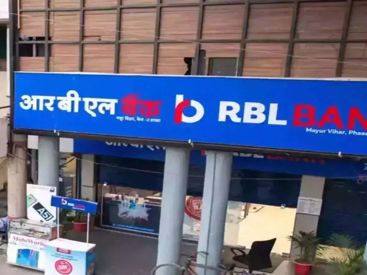 RBL बैंक का शेयर की कीमत में 0.87% से ऊपर