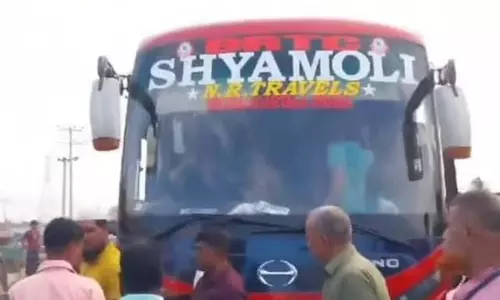 अगरतला-कोलकाता बस पर बांग्लादेश में हमला हुआ: Tripura transport minister अगरतला-कोलकाता बस पर बांग्लादेश में हमला हुआ: Tripura transport minister