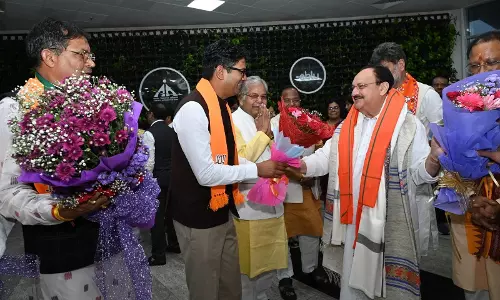 मंत्री ओपी चौधरी ने केंद्रीय मंत्री जेपी नड्डा को दी जन्मदिन की बधाई