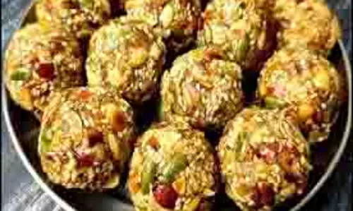 Recipe :  सर्दियों में बनाएं शुगर फ्री ड्राई फ्रूट लड्डू, स्वाद के साथ  भरपूर एनर्जी