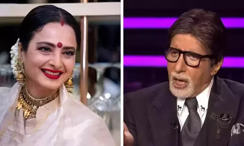 Kapil Sharma ने अमिताभ बच्चन की नकल की, तो रेखा ने दी प्रतिक्रिया Kapil Sharma ने अमिताभ बच्चन की नकल की, तो रेखा ने दी प्रतिक्रिया