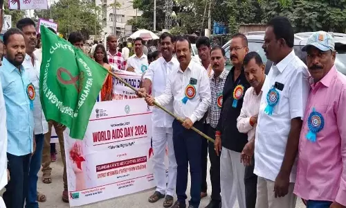 Telangana : जोगुलाम्बा गडवाल जिले में विश्व एड्स दिवस मनाया गया Telangana : जोगुलाम्बा गडवाल जिले में विश्व एड्स दिवस मनाया गया