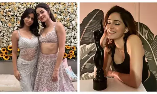 Suhana Khan ने बीएफएफ अनन्या पांडे की फिल्मफेयर जीत का जश्न मनाया Suhana Khan ने बीएफएफ अनन्या पांडे की फिल्मफेयर जीत का जश्न मनाया