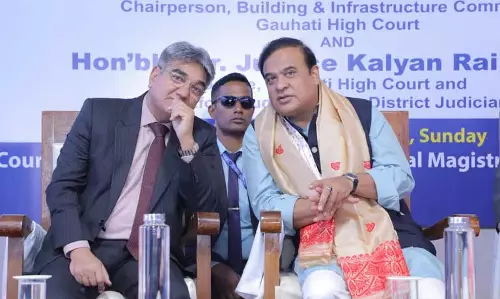 Assam : सीएम हिमंत बिस्वा सरमा ने लखीपुर में नए एसडीजेएम कोर्ट परिसर का उद्घाटन
