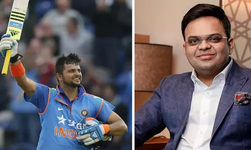 सुरेश रैना ने जय शाह को ICC चेयरमैन के रूप में कार्यकाल शुरू करने पर शुभकामनाएं दीं सुरेश रैना ने जय शाह को ICC चेयरमैन के रूप में कार्यकाल शुरू करने पर शुभकामनाएं दीं