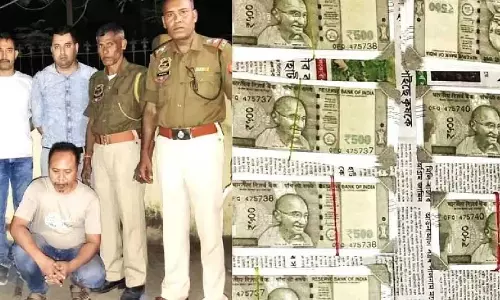Assam : एसटीएफ ने गुवाहाटी में जाली मुद्रा रैकेट का भंडाफोड़ किया