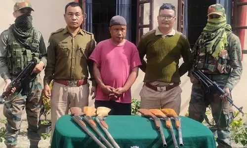 Mizoram पुलिस राइफल्स ने सेरछिप में छह राइफलें जब्त