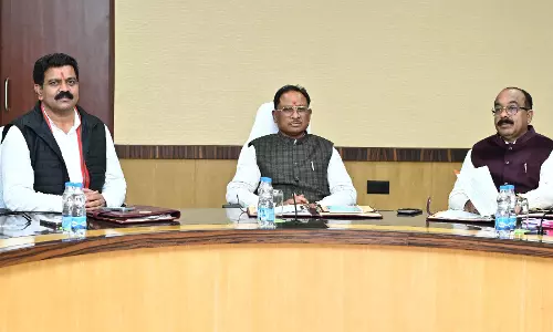 CM साय की अध्यक्षता में कैबिनेट की बैठक शुरू CM साय की अध्यक्षता में कैबिनेट की बैठक शुरू
