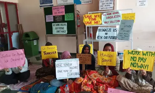 Meghalaya भाजपा ने आयुर्वेद-होम्योपैथी संस्थान के आंदोलनकारी पीजी प्रशिक्षुओं से मुलाकात