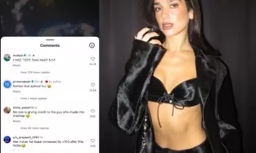 Dua Lipa ने कॉन्सर्ट में लेविटेटिंग एक्स वो लड़की जो मैशअप पर कहा- मुझे यह करना ही था