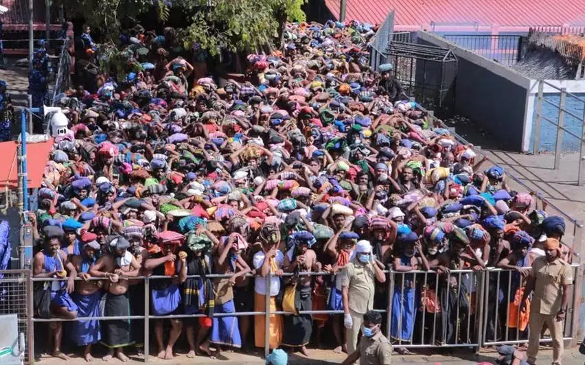 Sabarimala वर्चुअल कतार के लिए सख्त नियम, तीर्थयात्रियों के देर से पहुंचने से चिंता बढ़ी