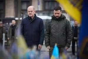 Zelensky, Scholz ने यूक्रेन के लिए सैन्य, कूटनीतिक समर्थन पर मुलाकात की