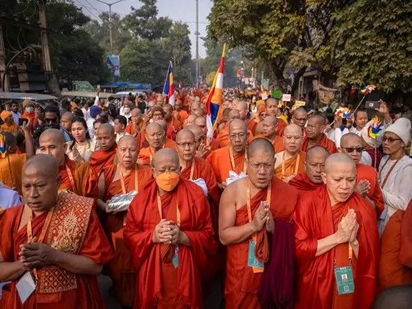 Bodh Gaya में 19वां अंतर्राष्ट्रीय त्रिपिटक जप समारोह शुरू, विश्व भर से रिकॉर्ड भागीदारी