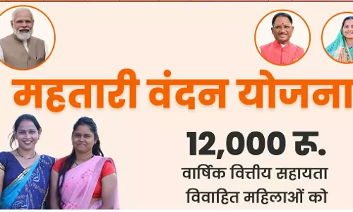 महतारी वंदन योजना की 10वीं किश्त आज होगी जारी