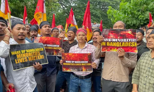 Tripura के होटलों और रेस्तरां ने बांग्लादेशी मेहमानों को खाना परोसने पर प्रतिबंध लगा दिया Tripura के होटलों और रेस्तरां ने बांग्लादेशी मेहमानों को खाना परोसने पर प्रतिबंध लगा दिया