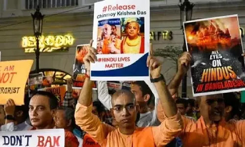 बांग्लादेश ISKCON संत की गिरफ्तारी मामला: केस लड़ रहे वकील पर हमला बांग्लादेश ISKCON संत की गिरफ्तारी मामला: केस लड़ रहे वकील पर हमला