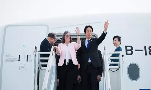 राष्ट्रपति लाई के अमेरिकी प्रवास पर China की अति प्रतिक्रिया से क्षेत्रीय शांति को खतरा