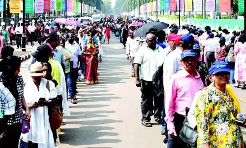पिछले 12 दिनों में 3 लाख से अधिक तीर्थयात्री प्रदर्शनी देखने के लिए पुराने Goa पहुंचे