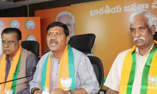 Telangana : भाजपा ने कांग्रेस के एक साल के जश्न पर सवाल उठाए Telangana : भाजपा ने कांग्रेस के एक साल के जश्न पर सवाल उठाए