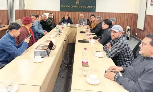 रणनीति पर चर्चा के लिए Ladakh के नेताओं की दिल्ली में बैठक