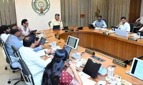 Andhra Pradesh मंत्रिमंडल की बैठक आज, महत्वपूर्ण निर्णय अपेक्षित Andhra Pradesh मंत्रिमंडल की बैठक आज, महत्वपूर्ण निर्णय अपेक्षित