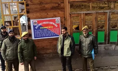 Kupwara में ड्रग तस्कर का आवासीय मकान कुर्क