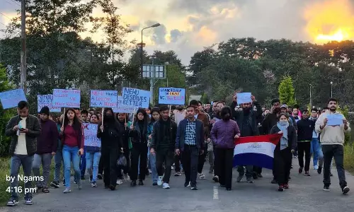 मेघालय के NEHU छात्रों ने 3 दिसंबर से कक्षाएं फिर से शुरू