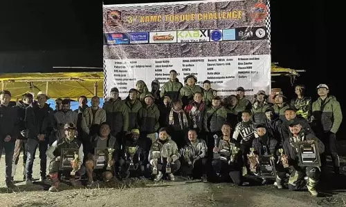 Nagaland : तीसरा केएएमसी टॉर्क चैलेंज संपन्न Nagaland : तीसरा केएएमसी टॉर्क चैलेंज संपन्न
