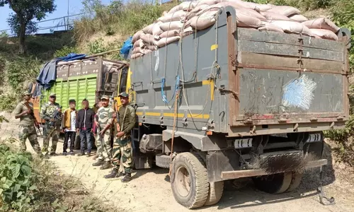 BSF मेघालय ने तस्करी की कोशिश को नाकाम किया BSF मेघालय ने तस्करी की कोशिश को नाकाम किया
