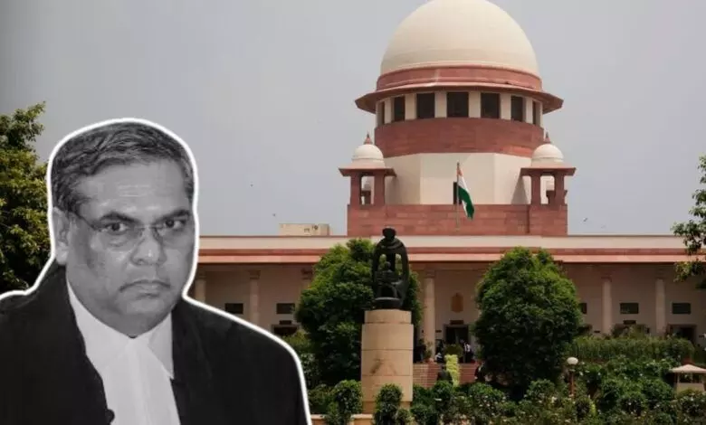 CJI Khanna ने चुनाव आयोग के संबंधी याचिकाओं से खुद को अलग किया