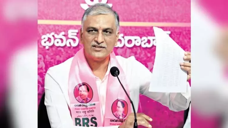 व्यापारी की शिकायत के आधार पर MLA T Harish Rao के खिलाफ आपराधिक मामला दर्ज