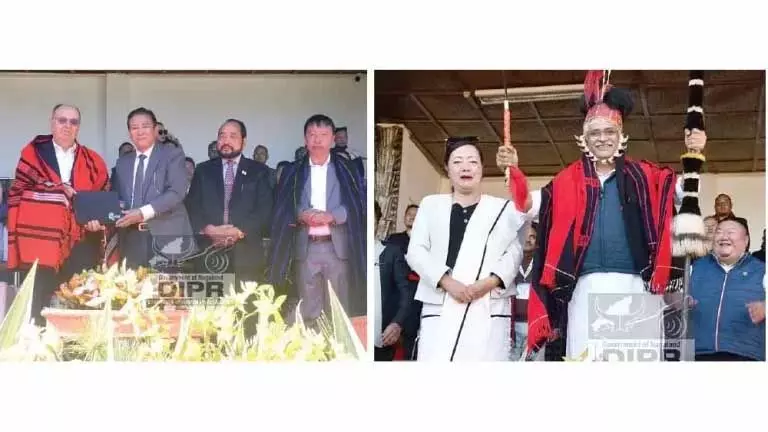 Nagaland : हॉर्नबिल फेस्ट के तीसरे दिन संस्कृति, नृत्य और संगीत की धूम