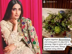 Sonam Kapoor ने पति आनंद के लिए लिखा रोमांटिक पोस्ट