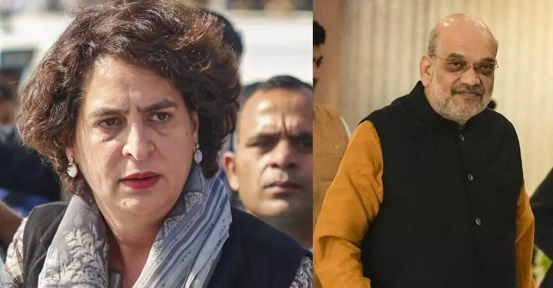 Priyanka ने अमित शाह से भूस्खलन प्रभावित वायनाड की मदद करने का किया आग्रह