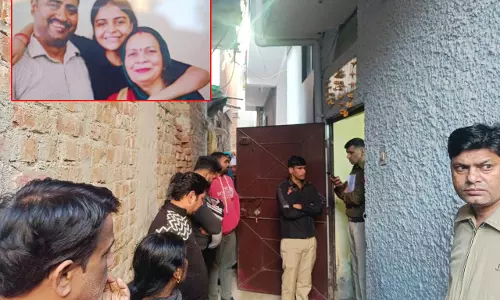 ट्रिपल मर्डर: मां-बाप और बेटी की हत्या, मॉर्निंग वॉक पर गया था बेटा