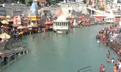 Haridwar में गंगा का पानी पीने के लिए असुरक्षित, नहाने के लिए उपयुक्त Haridwar में गंगा का पानी पीने के लिए असुरक्षित, नहाने के लिए उपयुक्त