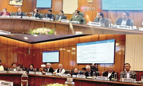 Ladakh नेतृत्व ने दिल्ली में महत्वपूर्ण गृह मंत्रालय की बैठक में भाग लिया Ladakh नेतृत्व ने दिल्ली में महत्वपूर्ण गृह मंत्रालय की बैठक में भाग लिया