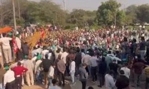 नोएडा में 160 से अधिक प्रदर्शनकारी किसान गिरफ्तार