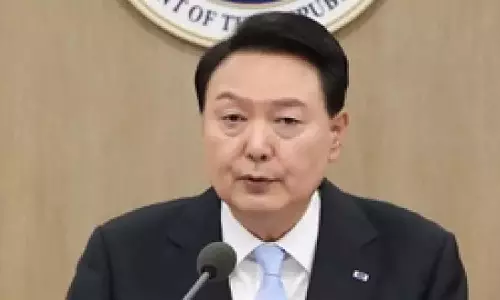 South Korea की विपक्षी पार्टी ने यून से इस्तीफा देने का आग्रह किया