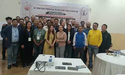 Nagaland : पहली बार सीनियर राष्ट्रीय आर्बिटर सेमिनार और परीक्षा संपन्न Nagaland : पहली बार सीनियर राष्ट्रीय आर्बिटर सेमिनार और परीक्षा संपन्न
