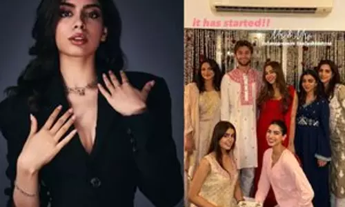 Khushi Kapoor और उनके साथी आलिया कश्यप की शादी की तैयारियों में जुटे