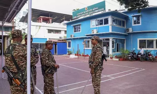Tripura पुलिस ने अगरतला में बांग्लादेश चलो अभियान के विरोध