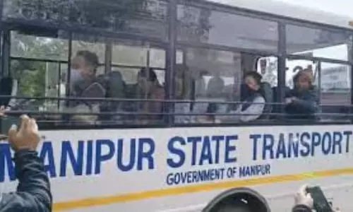 Manipur : अंतर-जिला सार्वजनिक परिवहन सेवाएं फिर से शुरू Manipur : अंतर-जिला सार्वजनिक परिवहन सेवाएं फिर से शुरू