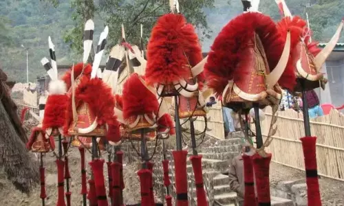 Nagaland : ब्रिटेन के वेल्स ने हॉर्नबिल महोत्सव में सांस्कृतिक और व्यापारिक आदान-प्रदान पर प्रकाश डाला
