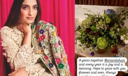 Sonam Kapoor ने पति आनंद के लिए लिखा रोमांटिक पोस्ट